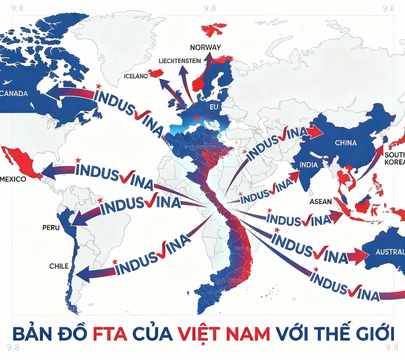 FTA – hệ thống hiệp định thương mại tự do của Việt Nam