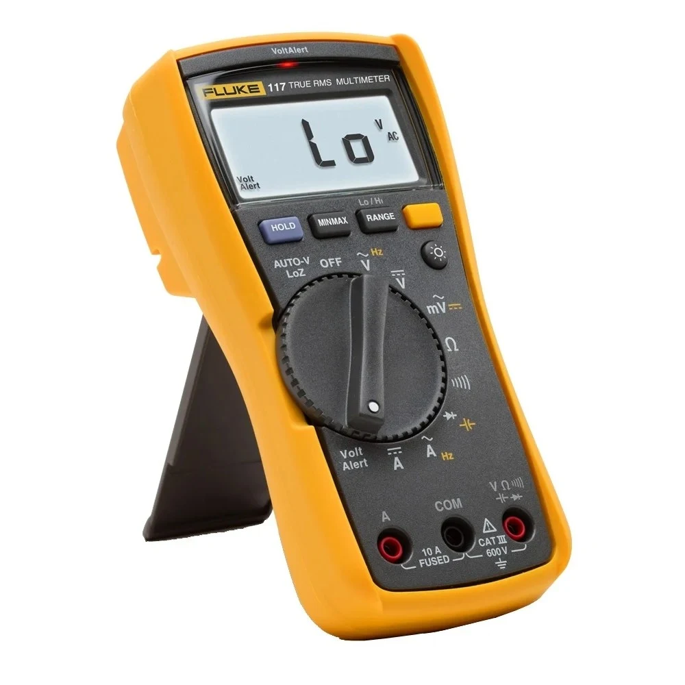 Fluke 117 True-RMS 数字万用表，配备 VoltAlert™