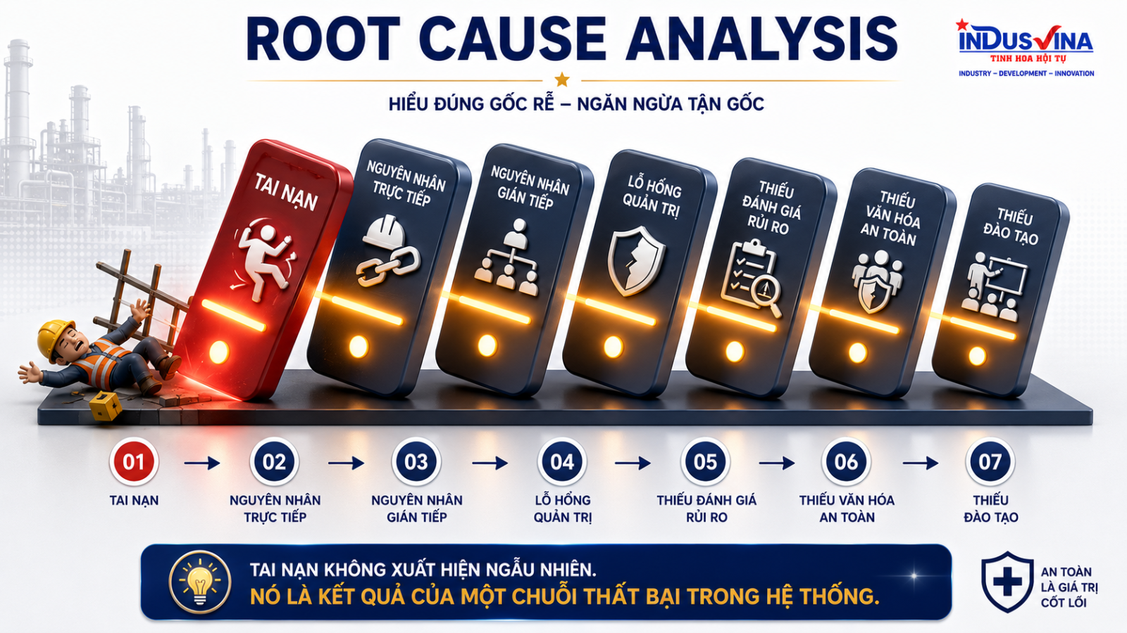 Bài học kinh nghiệm HSE từ sự cố cầu Cần Thơ