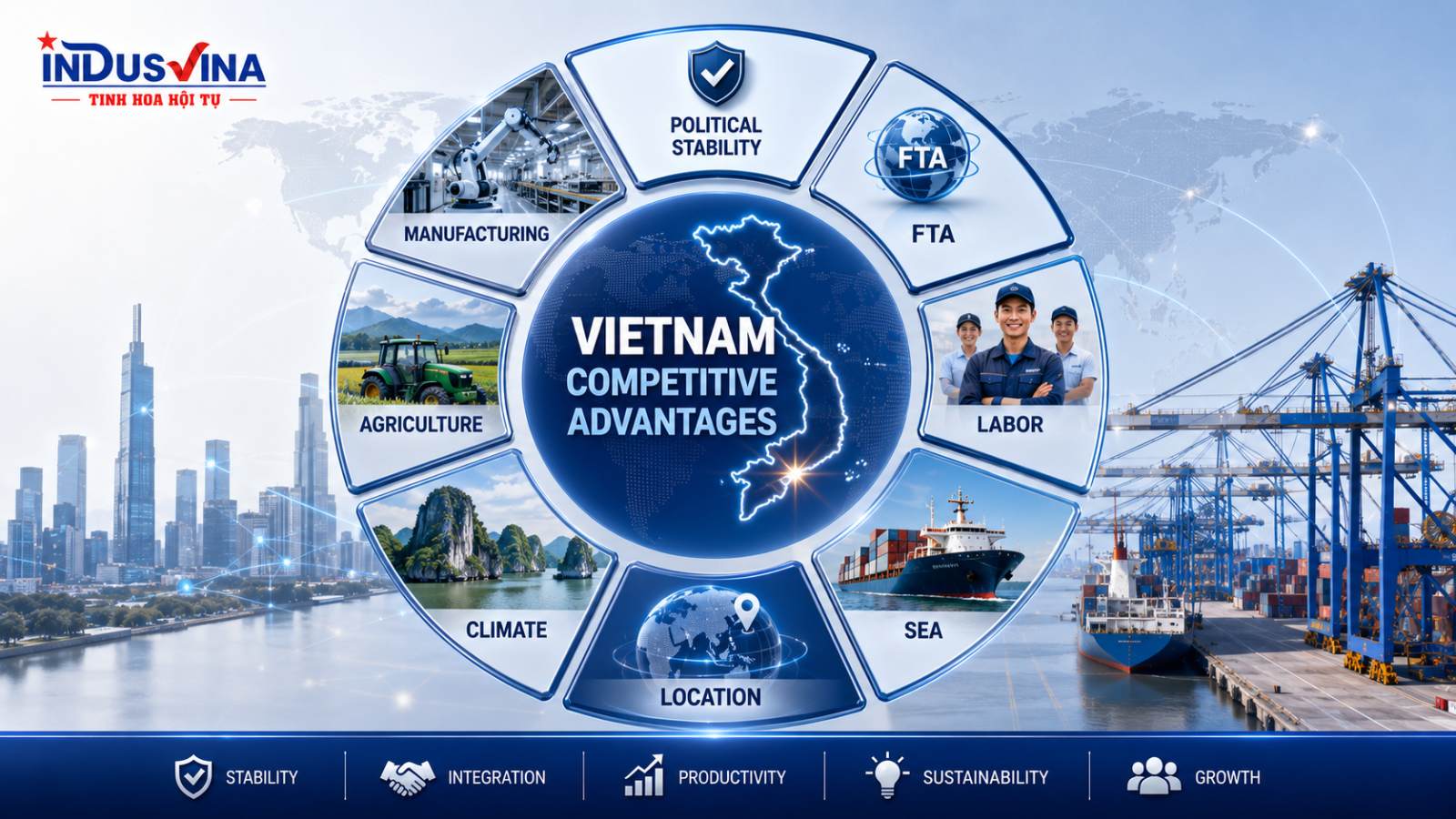 Những lợi thế cạnh tranh và năng lực của Việt Nam trong thương mại toàn cầu
