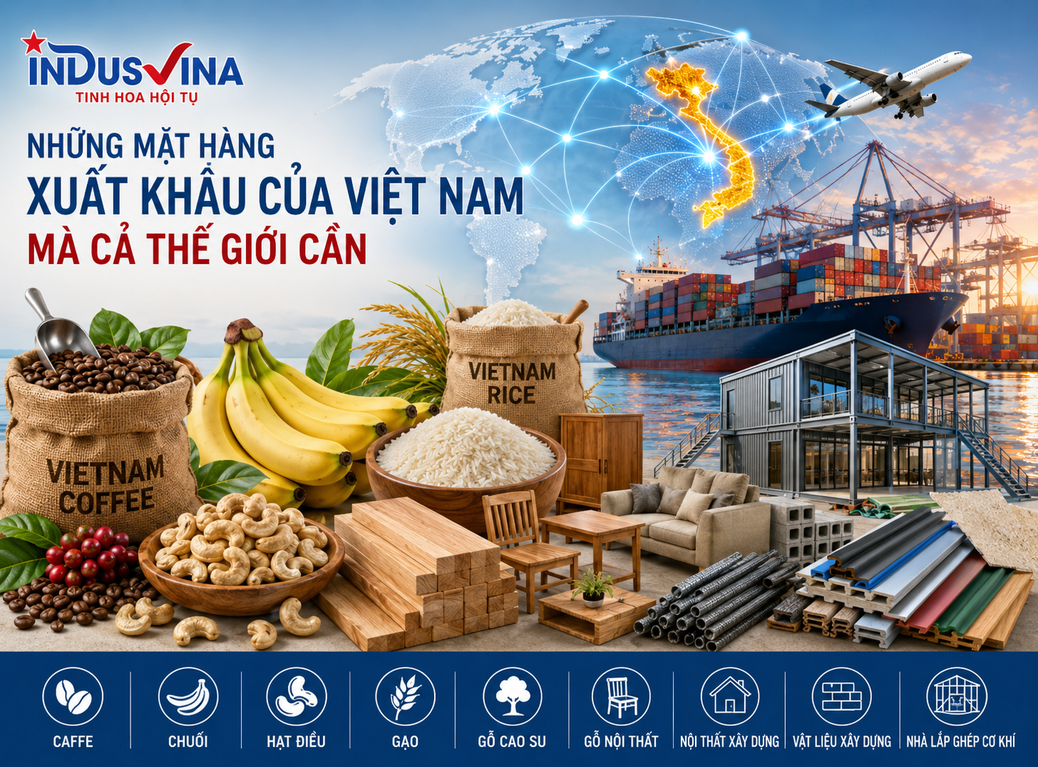 Mặt hàng xuất khẩu Việt Nam cả thế giới cần