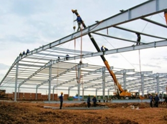 Construction method statement of Prefabricated steel building in Viet Nam