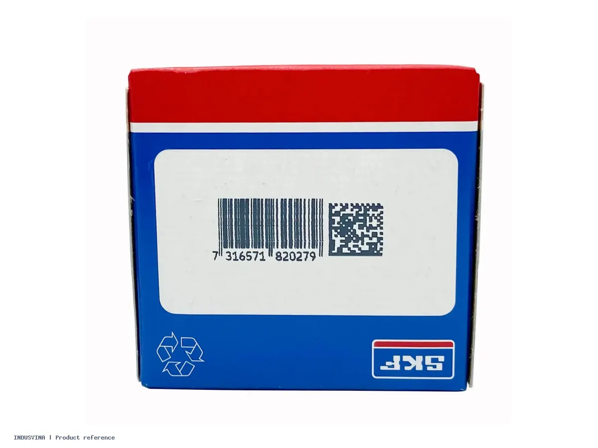 Box packaging for 2 Pack 6205-2RSH Deep Groove Ball Bearings 25x52x15mm Double Sealed with barcode and SKF logo. · kế thừa Admin